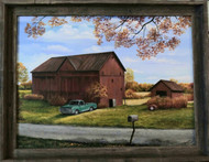 Chevy Truck and the Old Barn