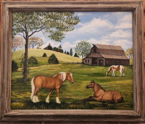 Horses in Field Horses in Field