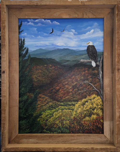 Smokey Mountain Eagles Fall original 