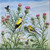 Goldfinch & Thistles - original 