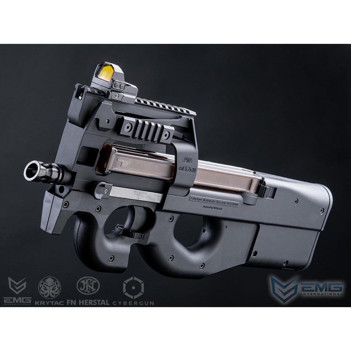 EMG / KRYTAC FN Herstal P90 Airsoft AEG Training Rifle (350 FPS