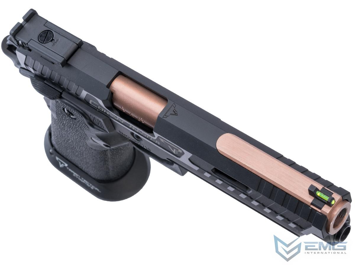 EMG TTI Licensed JW3 2011 Combat Master Full Auto GBB Pistol with