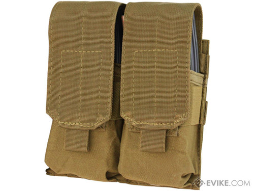 Condor Double M4 / M16 Magazine Pouch (Coyote Brown)