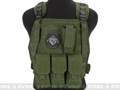 Avengers Ranger Green MOLLE Load Bearing Vest Front