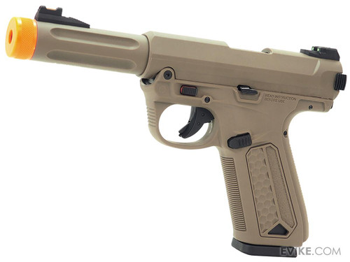 Action Army AAP-01 "Assassin" Full Auto Airsoft Gas Blowback GBB Green Gas Pistol Right Side