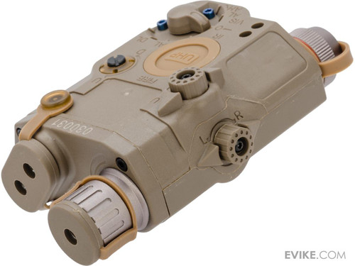 Element EX450 PEQ-15 LA-5C with Flashlight, Red and Green Laser FDE Main