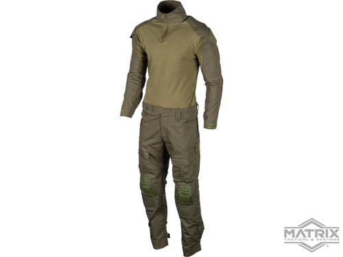 Matrix Ranger Green Combat Uniform Set Main
