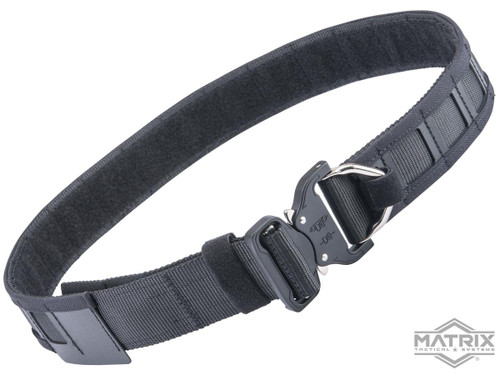 Matrix Core Tactical Three Piece MOLLE Belt Black Main