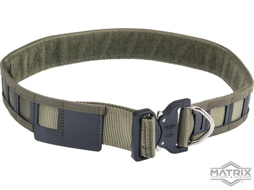 Matrix Core Tactical Three Piece MOLLE Belt Ranger Green Main