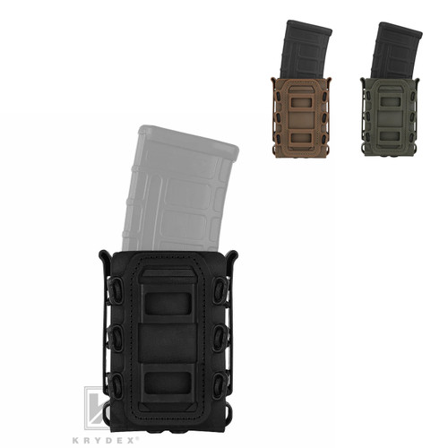 Krydex Soft Shell 5.56 Magazine Belt Mounted Black Main