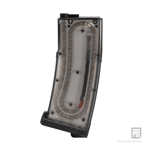 PTS TPM M4 Airsoft Electric Rifle Magazine Left Side Loaded