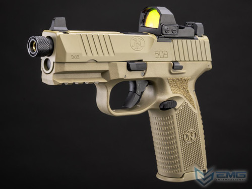 VFC Fn Herstal  509 Airsoft Gas Blowback Pistol Flat Dark Earth Main