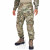 KRYDEX Camo Combat Pants Tactical Cargo Trousers With Knee Pads Person Front