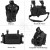 KRYDEX D3CR Chest Rig 5.56 Rifle & Pistol Magazine Placard Carrier Black More Features