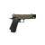 Arcturus Vanguard 4.3 Hi Capa GBB Airsoft Pistol Optics Ready Compensator Black Tan Right Side