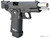 WE-Tech Hi-CAPA Airsoft Gas Blowback Pistol 5.1 Government Green Gas Slide Locked Back