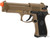 CYMA AEP Full Auto Select Fire M9 Airsoft AEP Pistol Package Tan Main