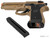 CYMA AEP Full Auto Select Fire M9 Airsoft AEP Pistol Package Tan Magazine