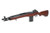 G&G SOC16 Airsoft AEG Real Wood Rifle w/ Version 2.0 ETU MOSFET Left Side Downward Tilted