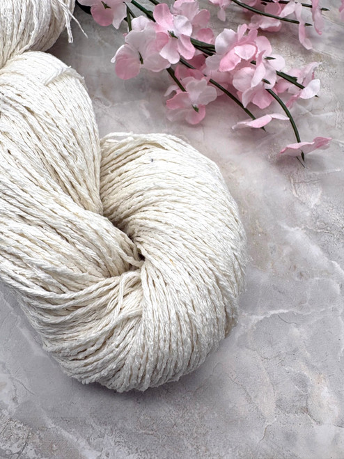 Silk Noil Undyed Yarn-DK Weight