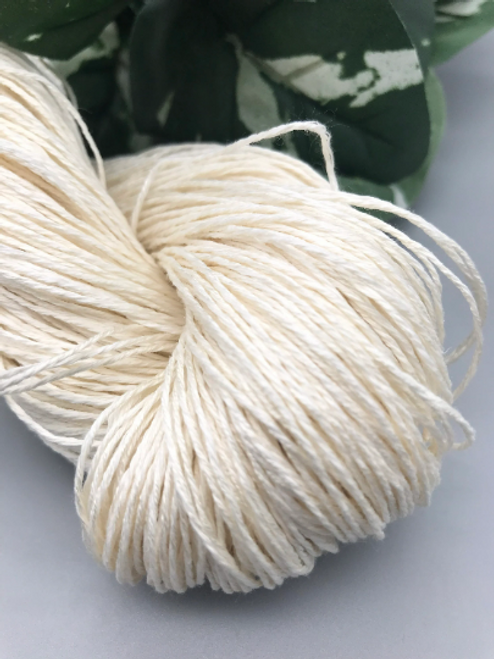 Linen Silk Undyed Yarn-Sport Weight