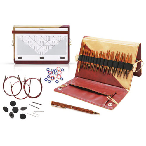 Knitter's Pride Ginger Interchangeable Circular Knitting Needle Deluxe Set 16" Special