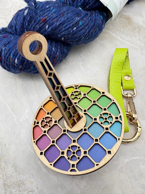 Grisaille Mini Yarn Minder- Portable Wrist Yarn Holder