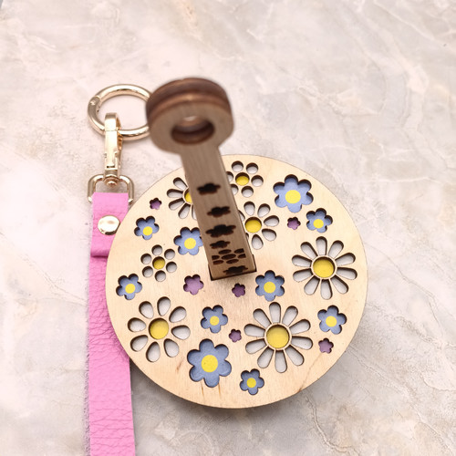 Coming Up Daisies Mini Yarn Minder- Portable Wrist Yarn Holder