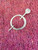 Jul Designs Round Modern Mid Century Minimalist Shawl Pin
