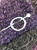 Jul Designs Round Modern Mid Century Minimalist Shawl Pin