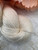 Ivory Bleached Yak Silk 50/50 Undyed Yarn-Fingering Weight