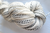 Peruvian Highland Wool White Black Gray Undyed Yarn- DK Weight