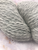 Natural Silver Gray Peruvian Tweed Alpaca Undyed Yarn-Sport Weight-8 oz