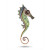 Seahorse Pin Brooch