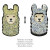 It’s a photo of two playful llama‑shaped sequin patches. Each patch shows a cute llama face with stitched black eyes, a nose, and a small smile. The bodies are covered in reversible sequins—one shimmering gold, the other bright silver. A double‑headed arrow between them suggests the sequins can be flipped to switch between the two colors. Beneath the patches, text in several languages explains that the sequins are reversible. The whole image has a fun, crafty feel, highlighting the color‑changing effect of the sequins.