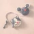 Crocheted Cat & Mouse Handcrafted Tape Measure