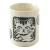 White Glazed Neko Cat Yunomi Style Tea Cup - 9 Fl oz