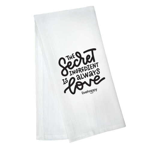The Secret Ingredient is Always Love Kitchen Towel