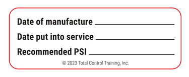 Rider Training Program Stickers - Lee Parks Design