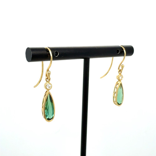 Tourmaline Dangle Earrings
