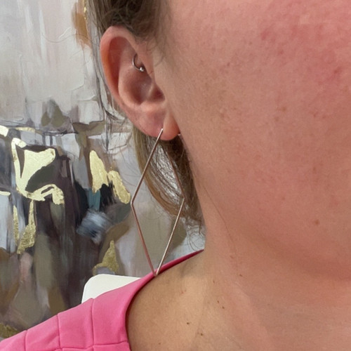 Geometric Hoop Earrings