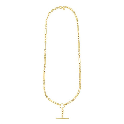 Gold Toggle Style Necklace