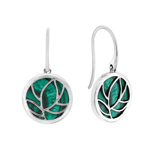 Malachite Earrings