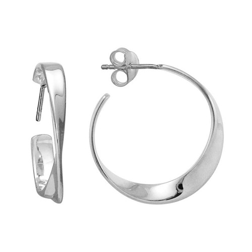 Contemporary Hoop Earring