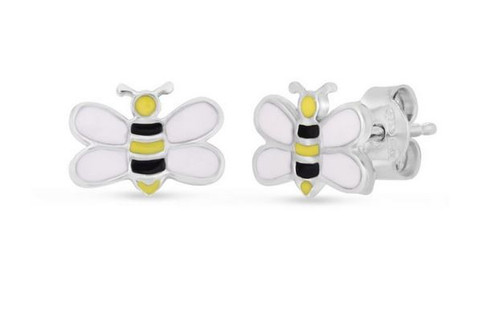 Children's Bumble Bee Stud Earrings
