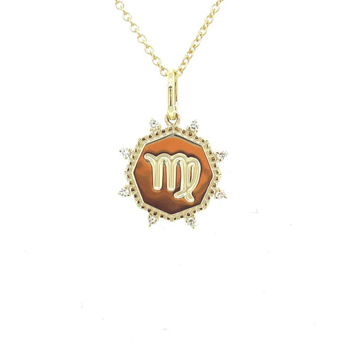 Virgo Zodiac Pendant