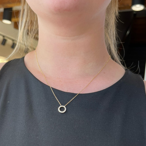 Open Circle Pendant