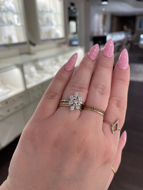 Various Diamond Shape Ring