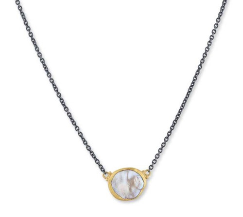 Karin Latte Pearl Necklace