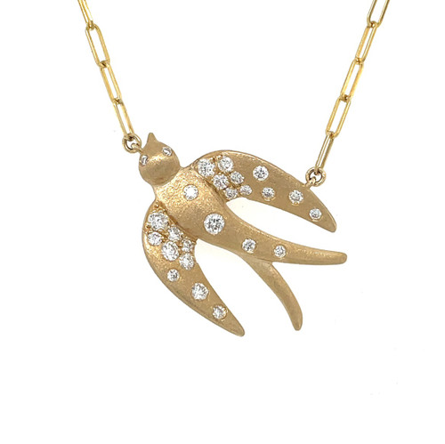 Confetti Collection Bird Pendant
